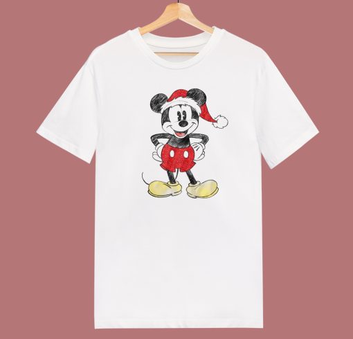 Mickey Mouse Classic Christmas 80s T Shirt