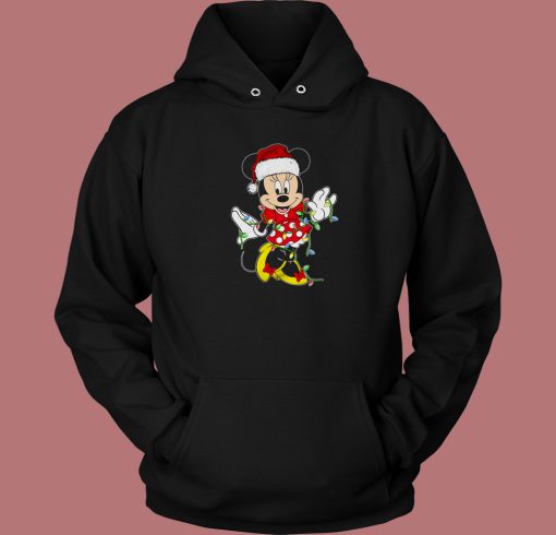 Minnie Christmas Light Hoodie Style