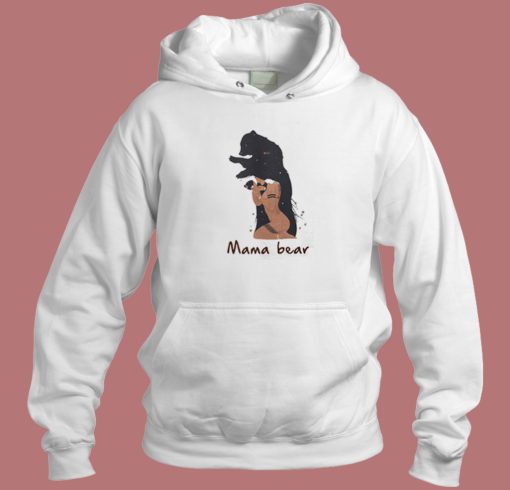 American Mama Bear Funny Hoodie Style