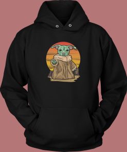 Pit Bull Baby Yoda Hoodie Style