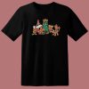 Pluto Chip Dale Christmas 80s T Shirt Style