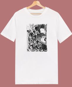 Radiohead Scribble Poster 80s T Shirt
