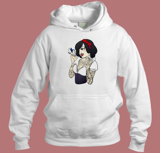 Snow White Rock Aesthetic Hoodie Style