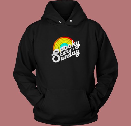 Spooky Scary Sunday Funny Hoodie Style