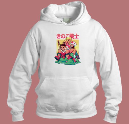 The Mushroom Warrior Funny Hoodie Style