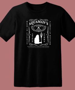 Aquaman Liquor 80s T Shirt Style