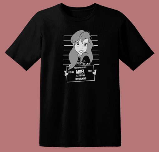 Ariel Princess Funny 80s T Shirt Style