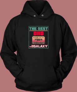 Best Dad In Galaxy Vintage Hoodie Style