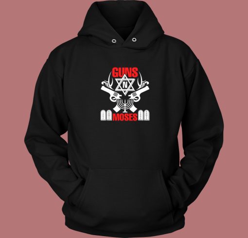 Guns N Moses Funny Hoodie Style