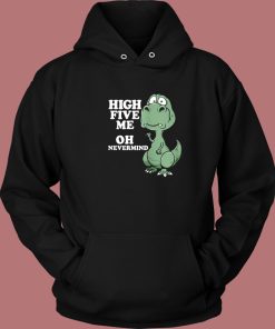 High Five Joke Dinosaur Hoodie Style