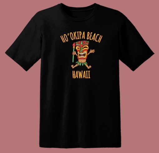 Hookipa Beach Vacation Hawaii 80s T Shirt Style