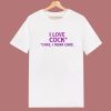 I Love Cock Cake 80s T Shirt Style