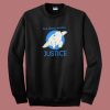 Ice Bear Wants Justice 80s Sweatshirt