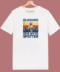 Jesus Is My Spotter Vintage 80s T Shirt Style