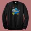 Jewish Cats Ramen Funny 80s Sweatshirt