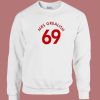 Mrs Grealish 69 Funny 80s Sweatshirt