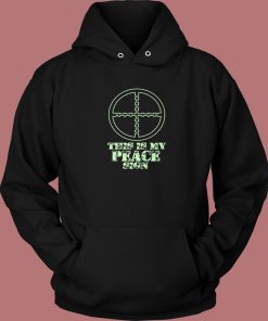 This Is My Peace Sign Hoodie Style