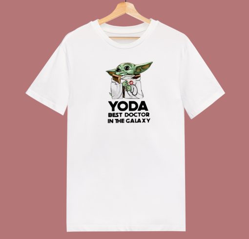 Yoda Best Doctor In The Galaxy 80s T Shirt Style