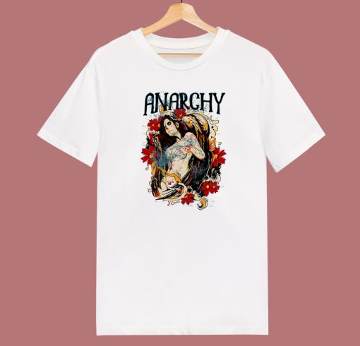 Anarchy Gotchic Graphic 80s T Shirt Style