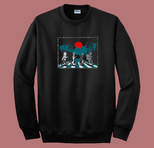 Demon Slayer Abbey Road 80s Sweatshirt