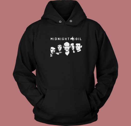 Funny Midnight Oil Rock Band Hoodie Style