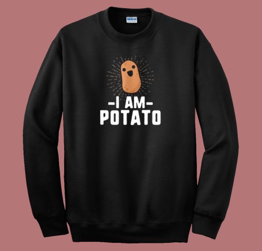 I Am Funny Potato 80s Sweatshirt