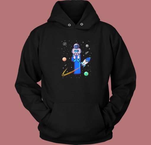 Kids Astronautst Birthday Space Hoodie Style