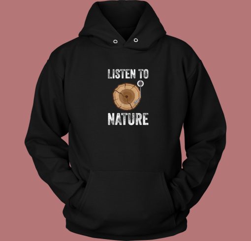 Listen To Nature Global Warming Hoodie Style