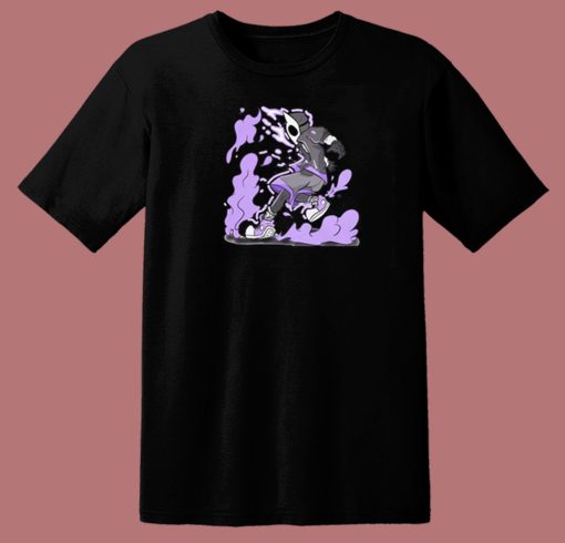 Purple Energy Anime 80s T Shirt Style