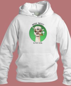 Wanna Smoke Alpaca Bowl Hoodie Style