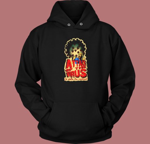 Attack Of The Virus Graphic Hoodie Style