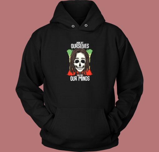 Bob Free Minds Skull Hoodie Style