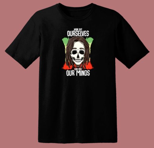 Bob Free Minds Skull 80s T Shirt Style