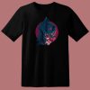 Dead Bat Head Graphic 80s T Shirt Style