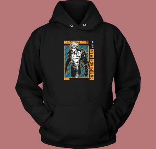 Demon Cyborg In Frame Hoodie Style