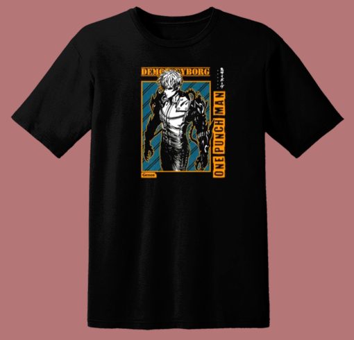 Demon Cyborg In Frame 80s T Shirt Style