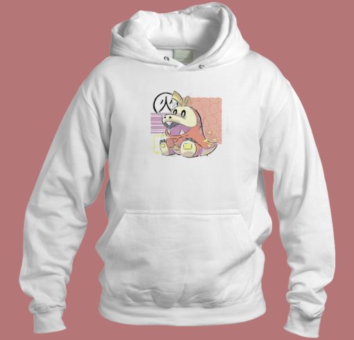 Fire Crocodile Funny Hoodie Style