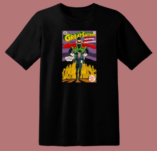 Great Saiyaman Comics 80s T Shirt Style