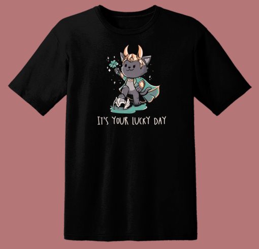 Its Your Lucky Day 80s T Shirt Style