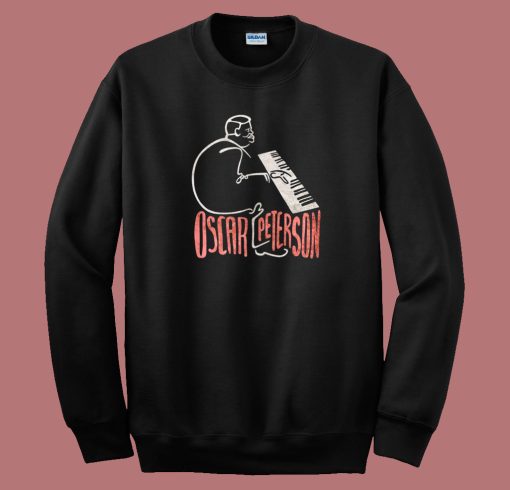 Oscar Peterson Jazz 80s Sweatshirt