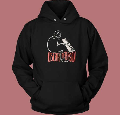 Oscar Peterson Jazz Hoodie Style