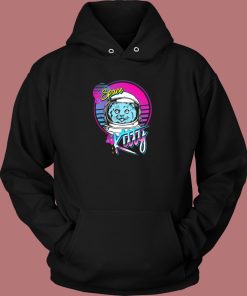 Space Kitty Astronaut Hoodie Style