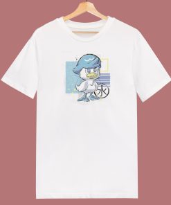 Water Duck Funny 80s T Shirt Style