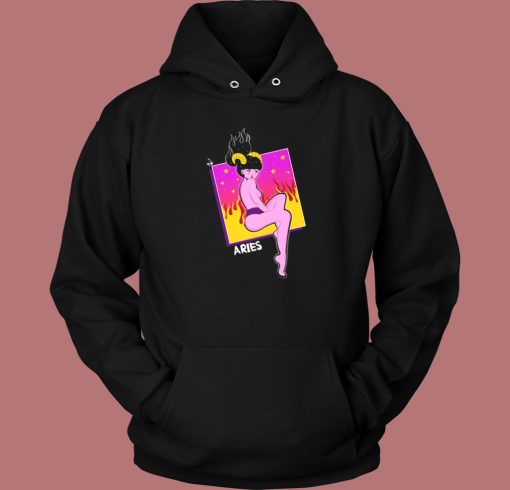 Sexy Zodiak Aries Hoodie Style