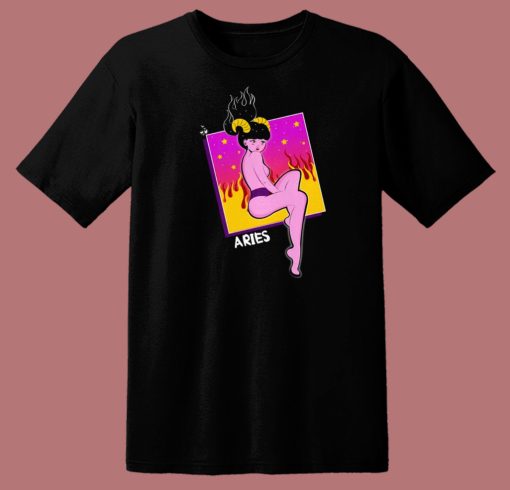 Sexy Zodiak Aries 80s T Shirt Style