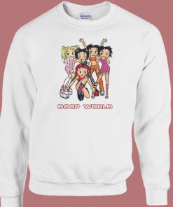 Betty Boop Spice Girls Boop 80s Sweatshirt