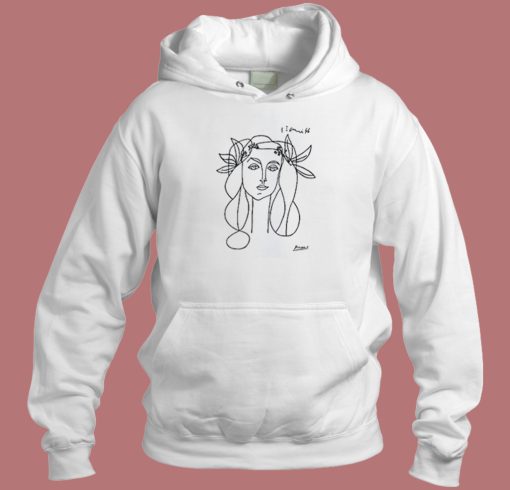 Francoise Gilot Sketch Hoodie Style