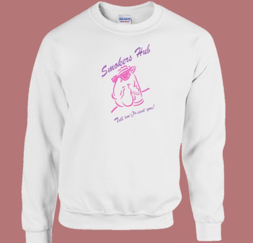 Joe Camel Smokers Hub 80s Sweatshirt On Sale