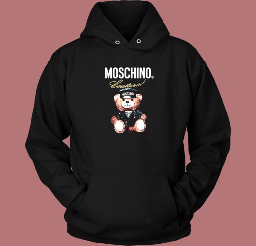 Moschino Teddy Bear Hoodie Style