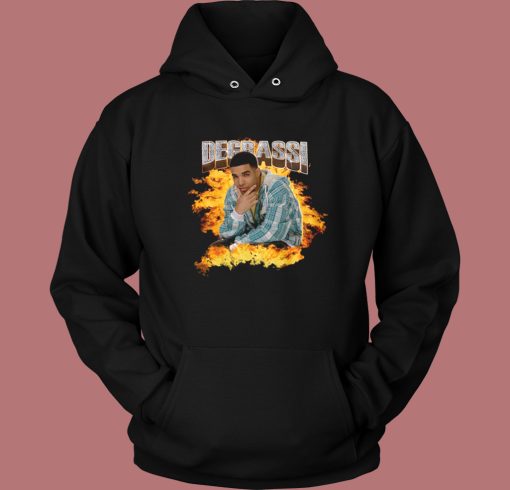 Degrassi Flames Drake Rapper Hoodie Style